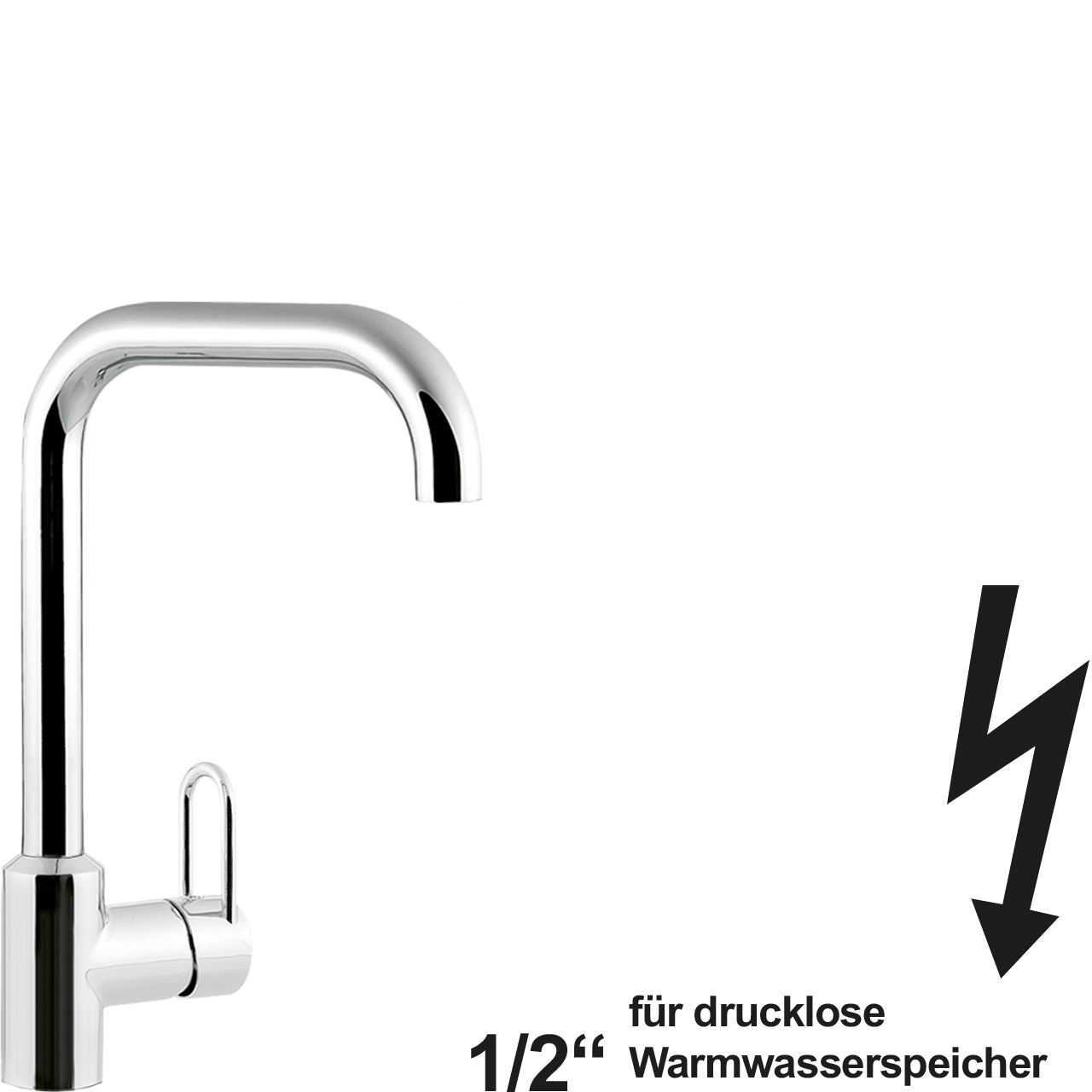 profi Einlochbatterie 1/2" ND