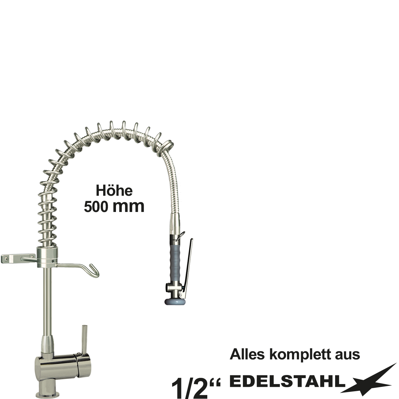 topfree Handspülbrause 1/2"