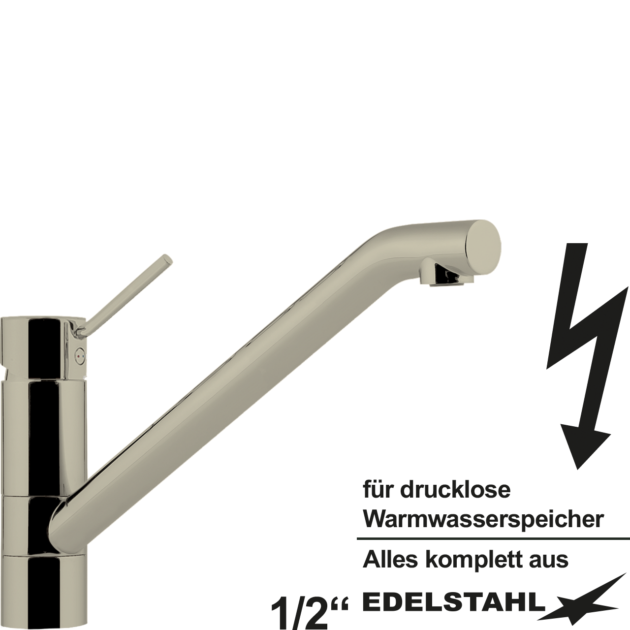 emax Spültischbatterie 1/2" ND