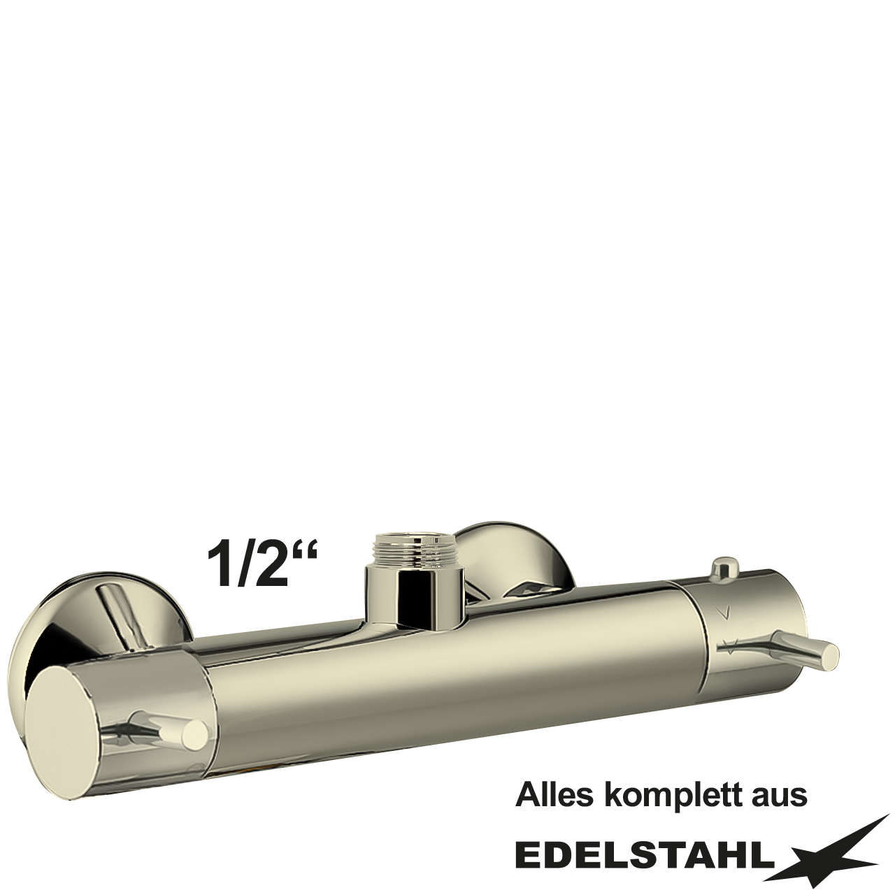 etherm Wandbatterie-Körper V2A 1/2"