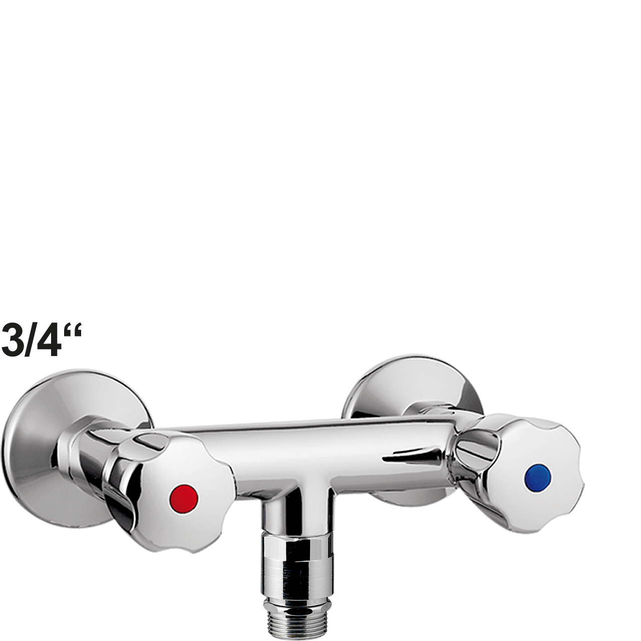 profi Wandbatterie 3/4"