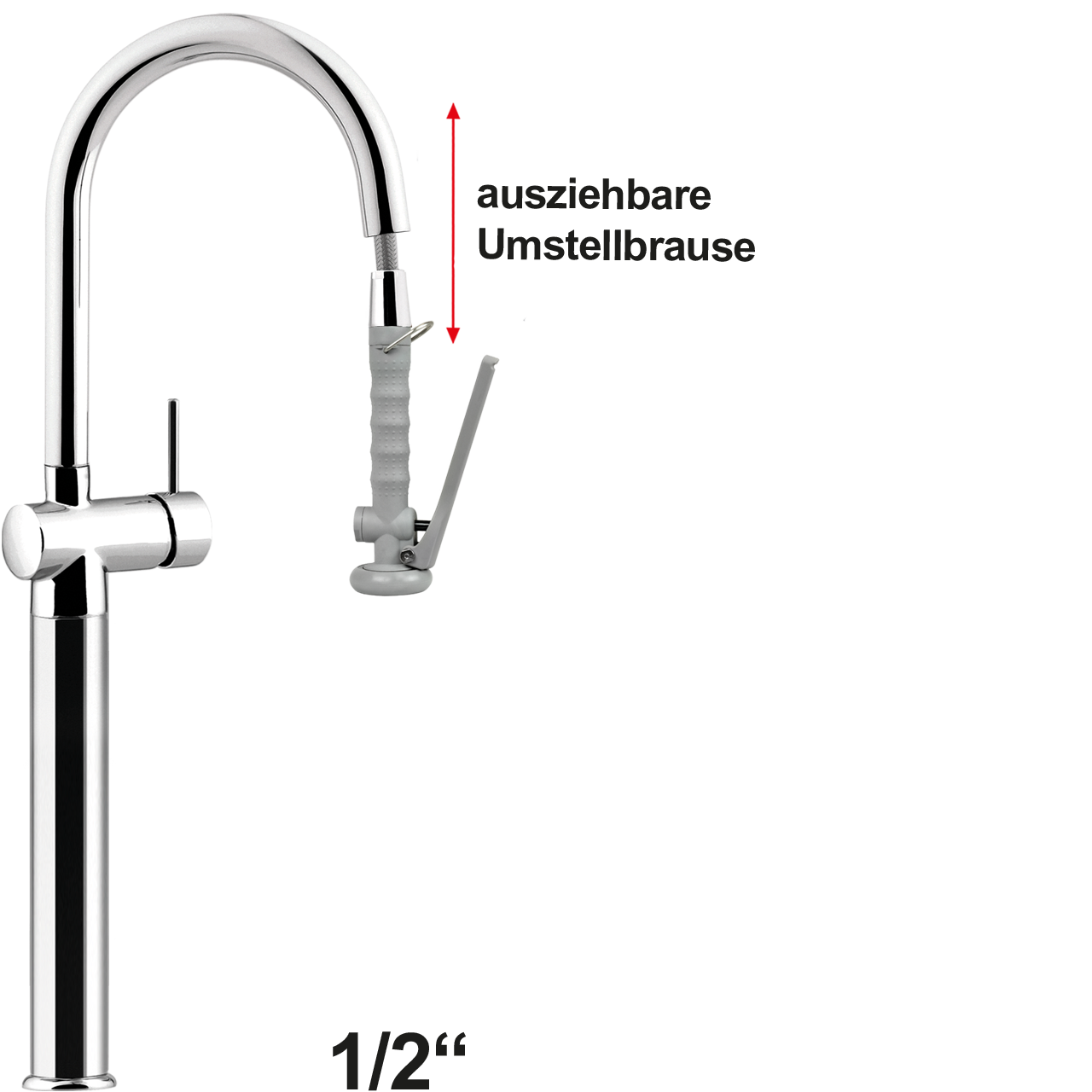 vario Handspülbrause 1/2"