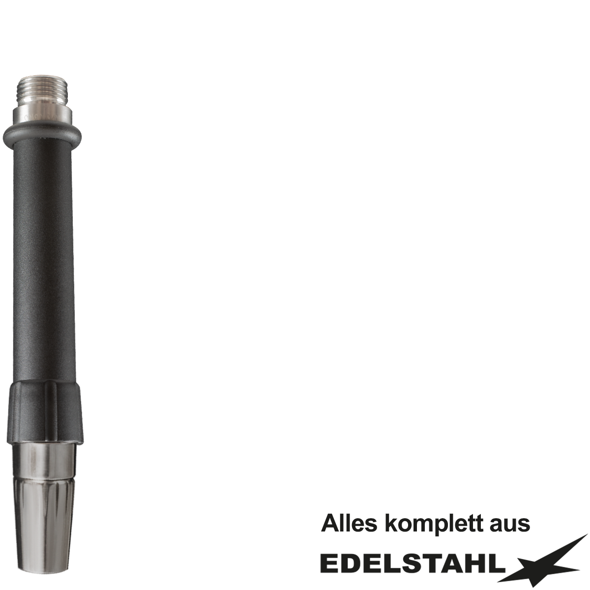 Geschirrspülbrause Edelstahl 1/2"