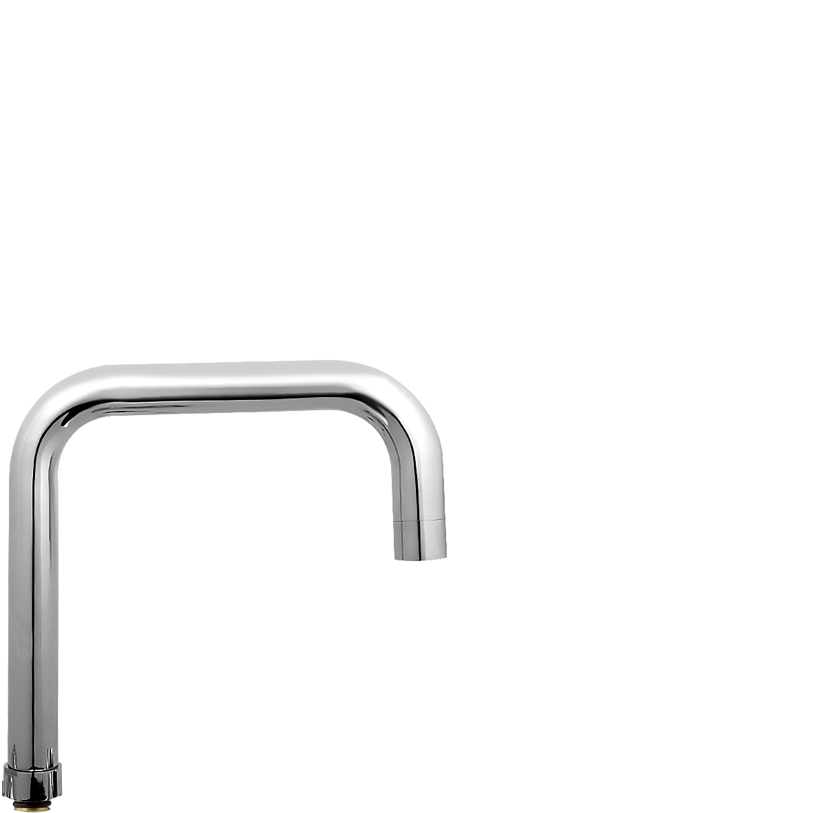 Schwenkauslauf HU 360° Ø 24 mm geschraubt - MS chrom