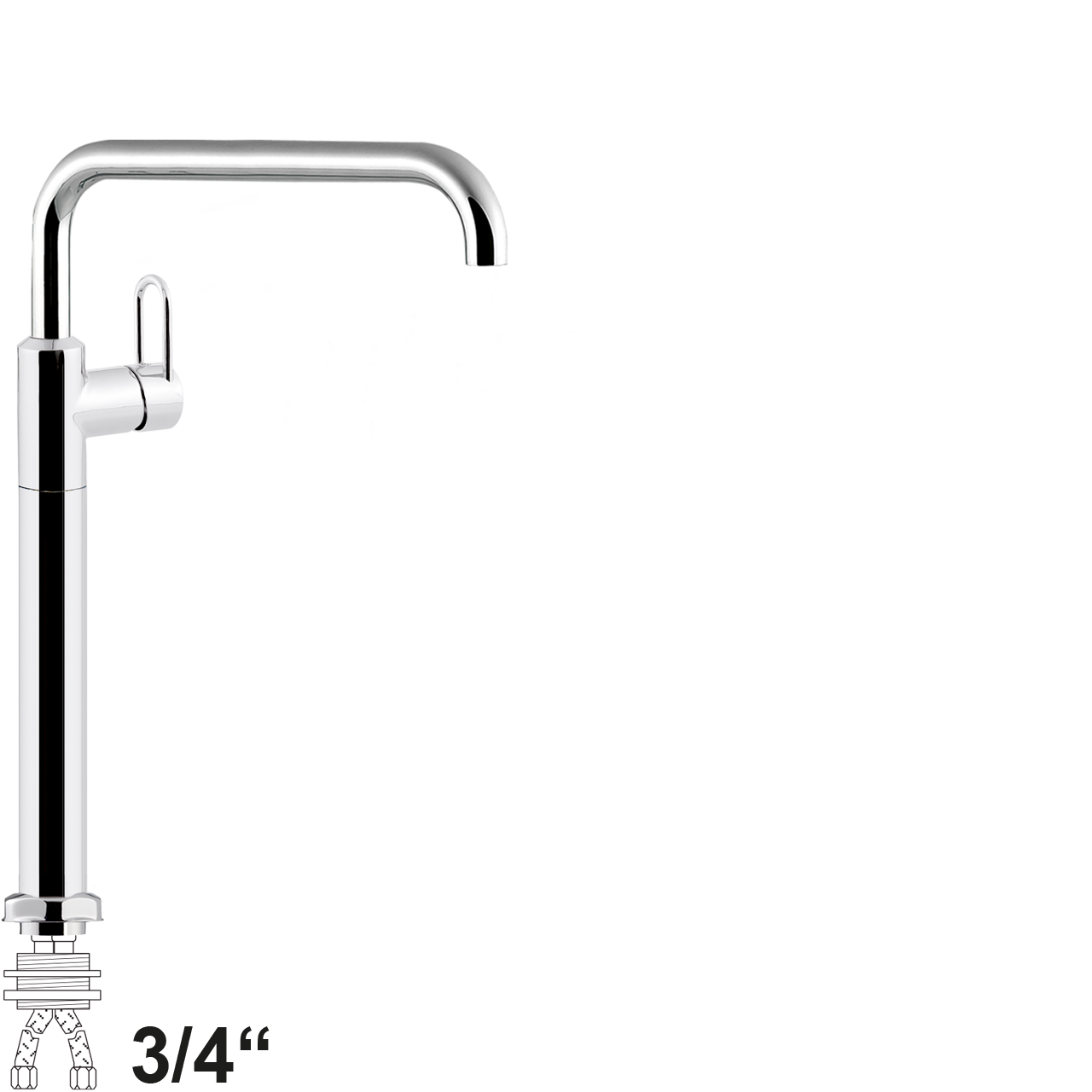 chief Säulenbatterie 3/4"