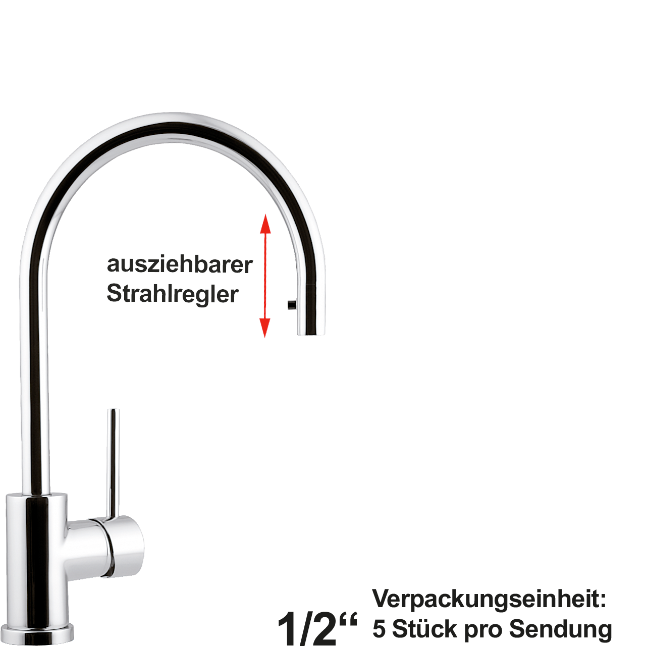 anya Spültischbatterie 1/2" Staffelpreise