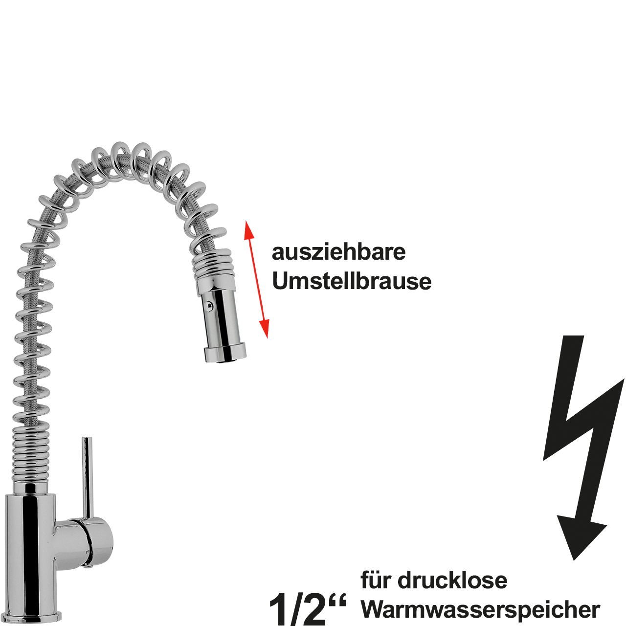 anya Spültischbatterie 1/2" ND