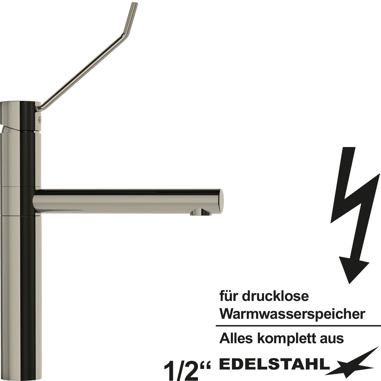 evox Spültischbatterie 1/2" ND