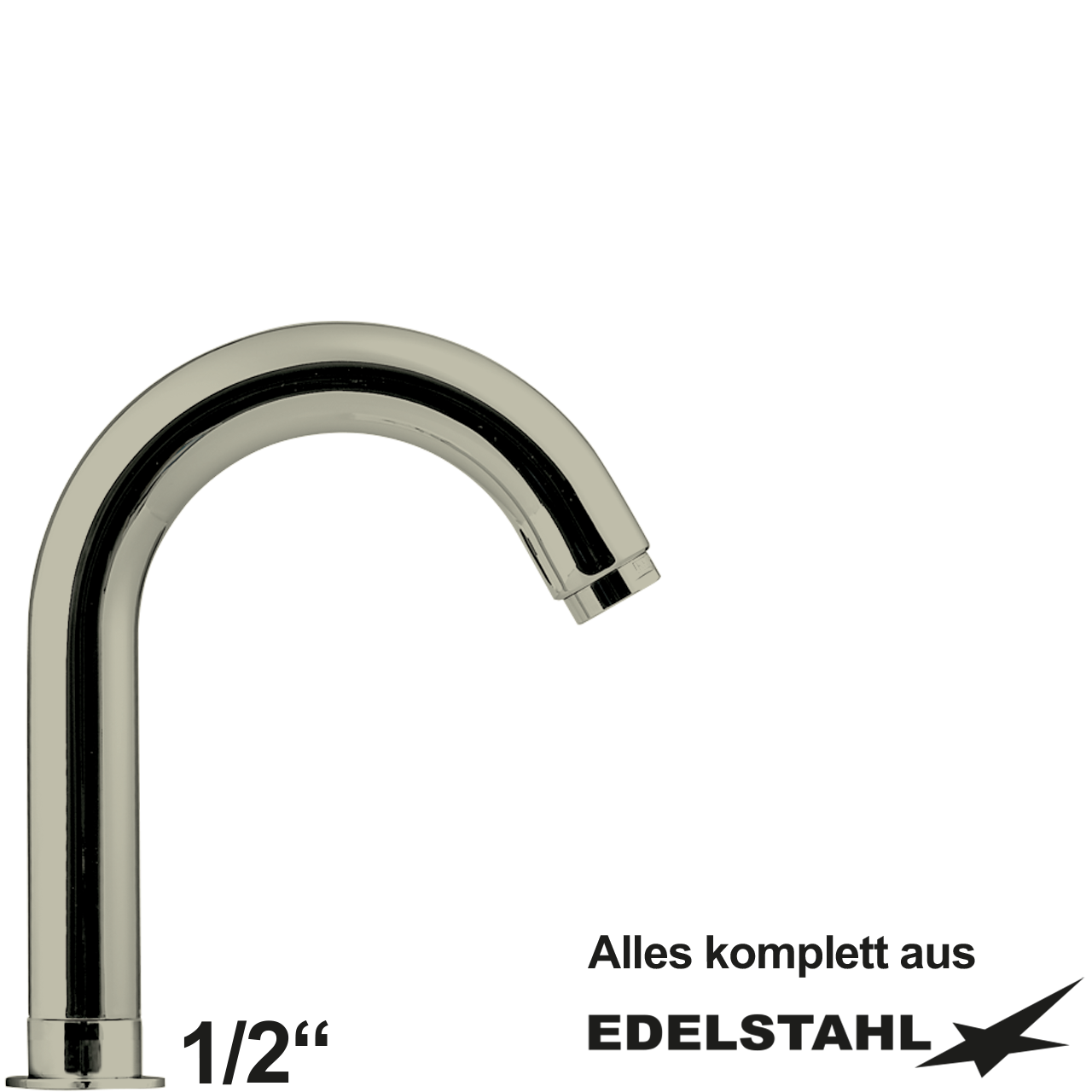 pro Stand-Rohrauslauf 1/2"