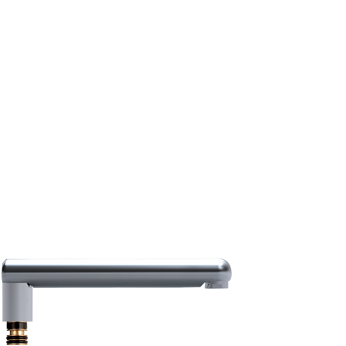 Schwenkauslauf HU Ø 30 mm gesteckt