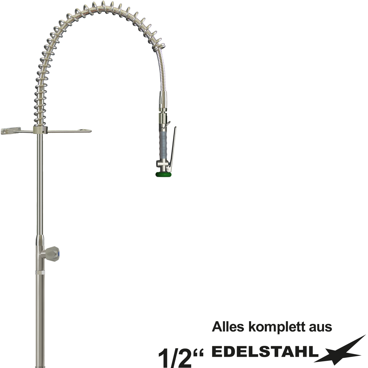 meditop VE-Wasser Brausegarnitur Standventil 1/2"