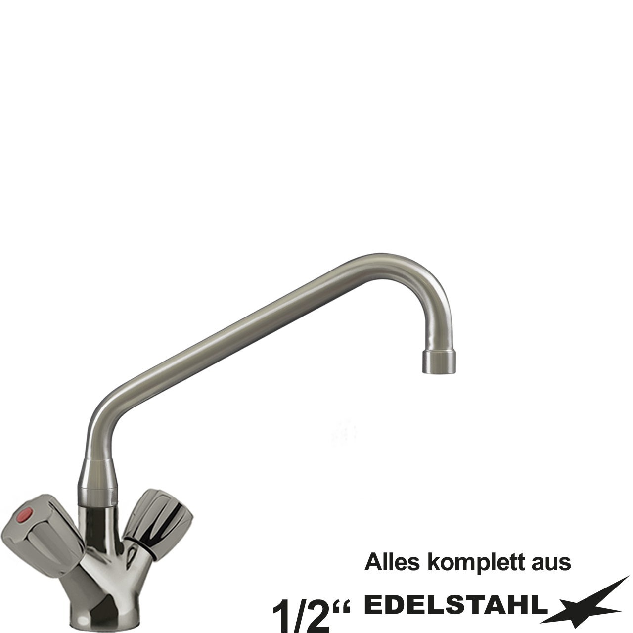 classic Einlochbatterie 1/2"