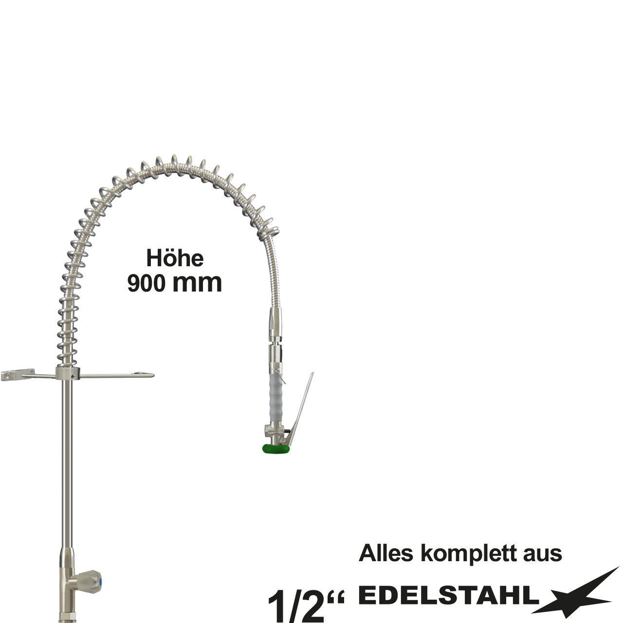 Becker Instrumentenbrause VE 900mm 1/2"