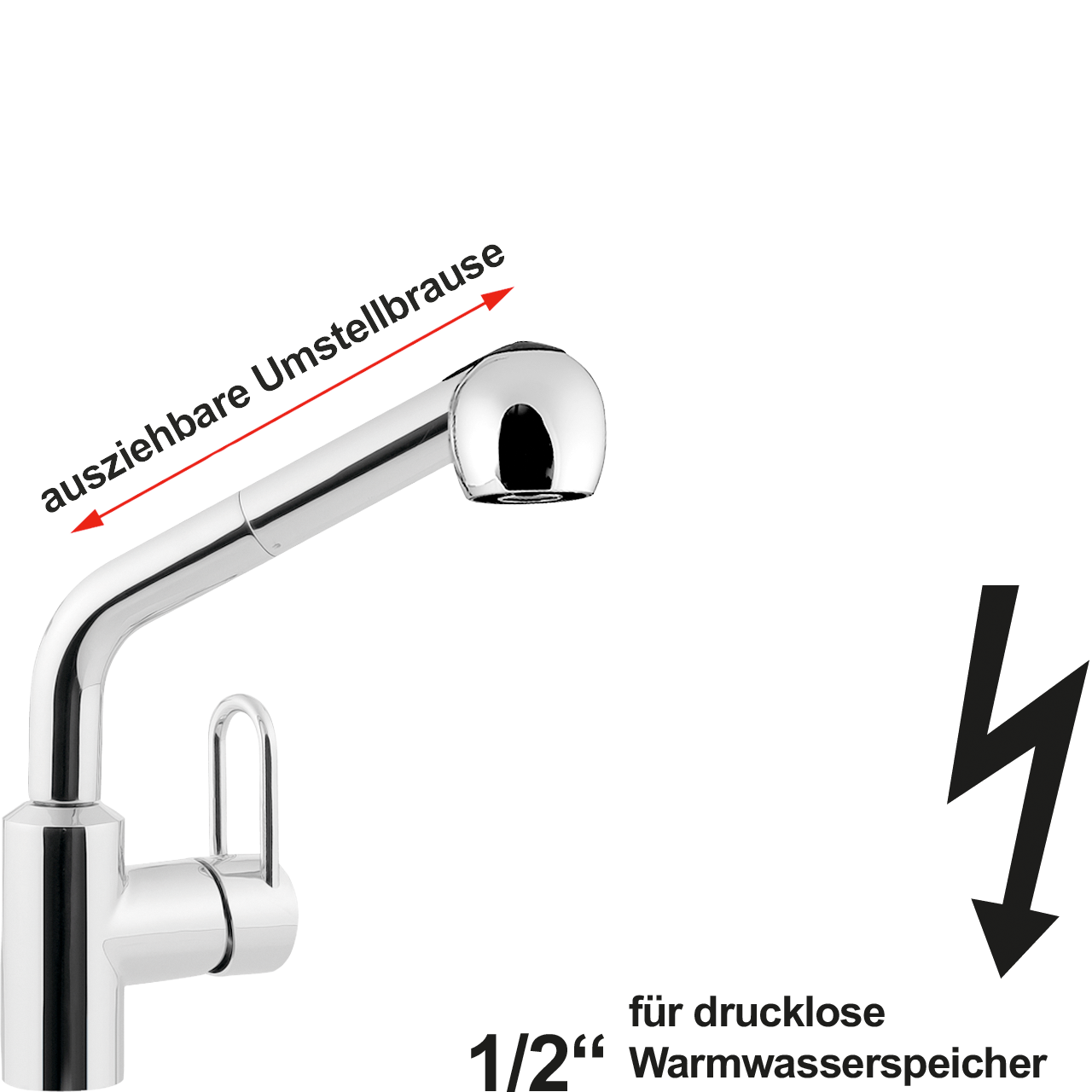 enya Spültischbatterie 1/2" ND