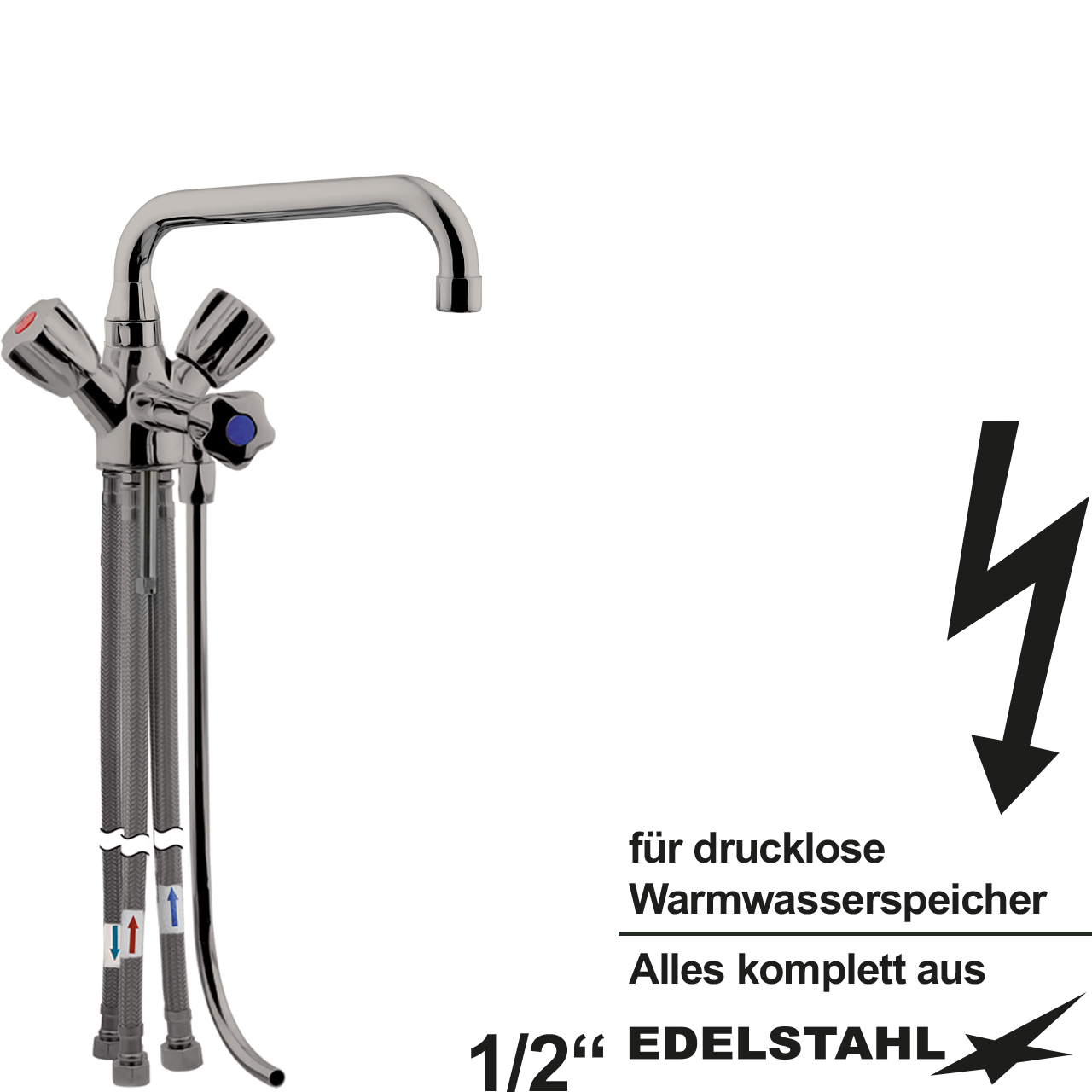 mixor Thekenarmatur 1/2" ND