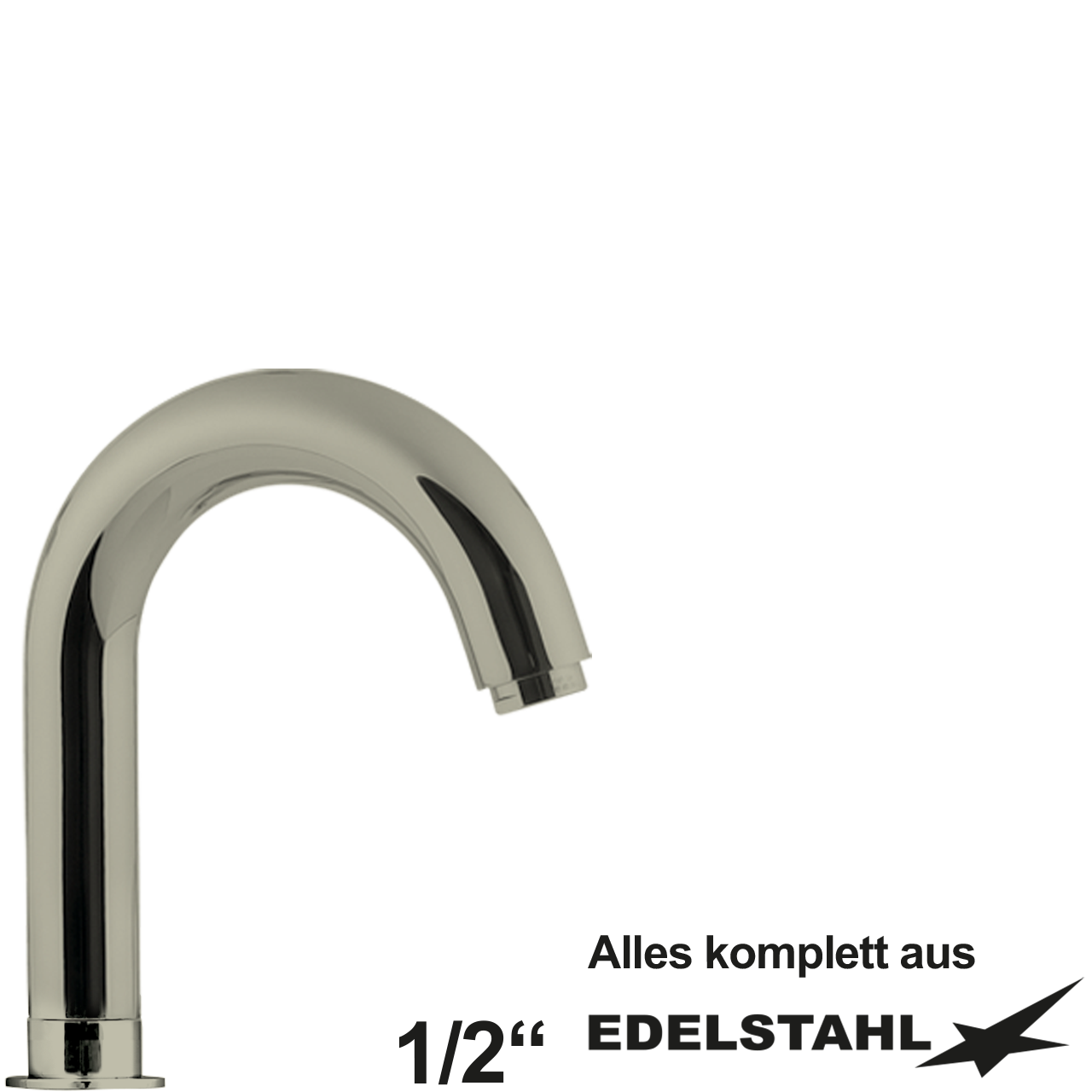 pro Stand-Rohrauslauf 1/2"