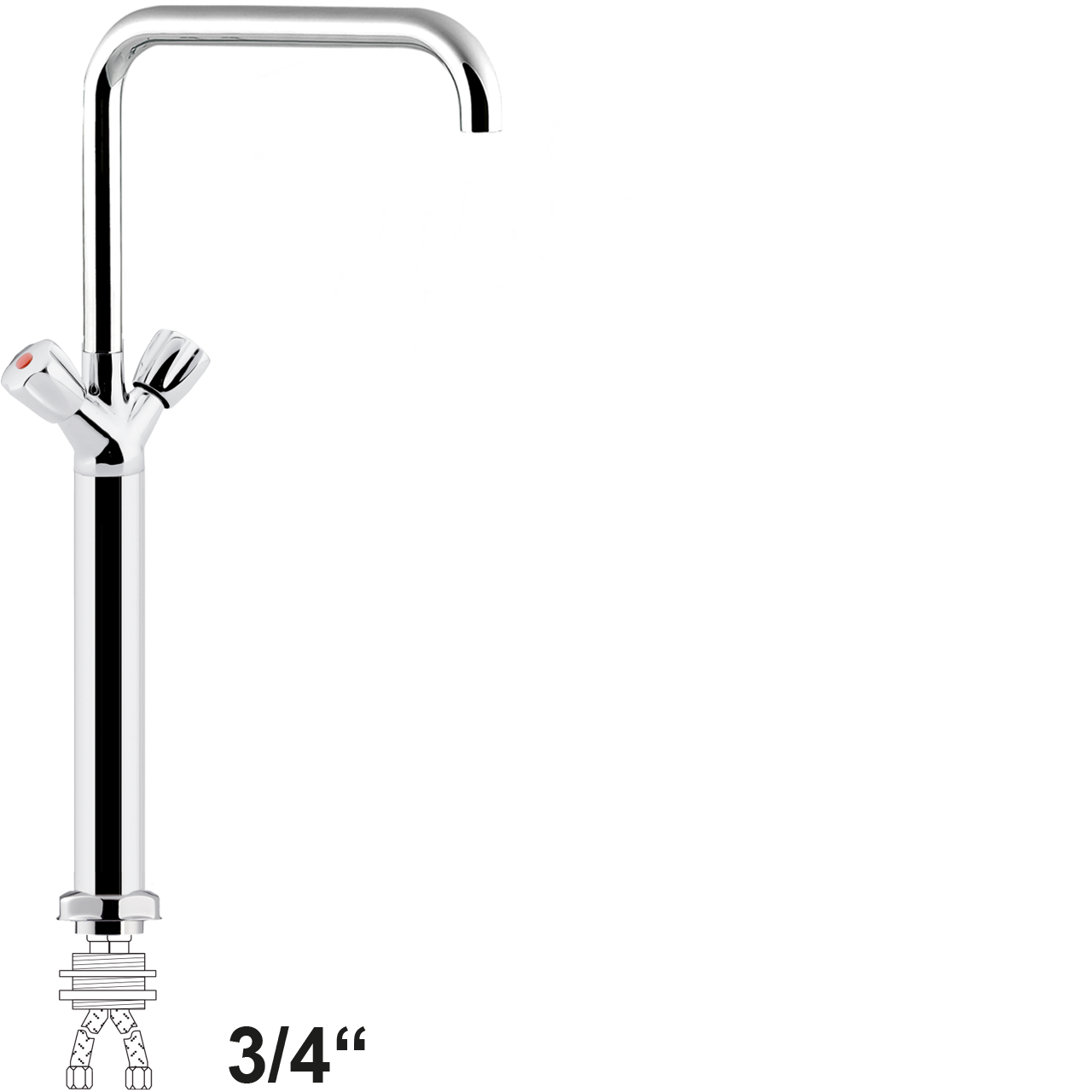 chief Säulenbatterie 3/4"