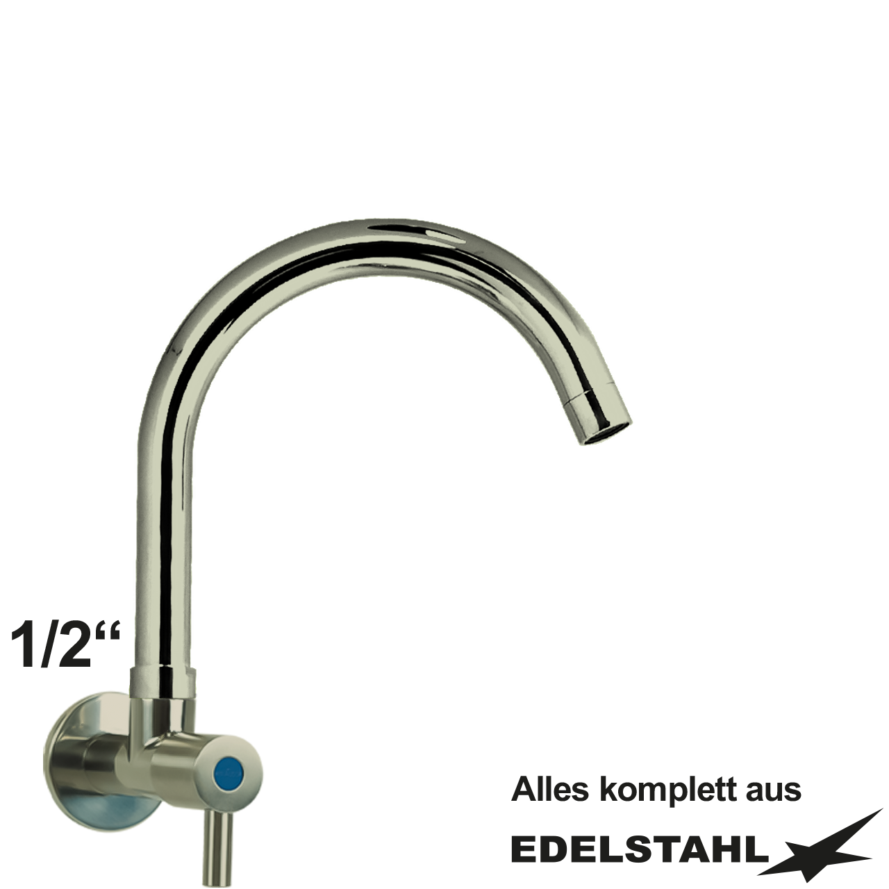 clamix Wandventil 1/2"