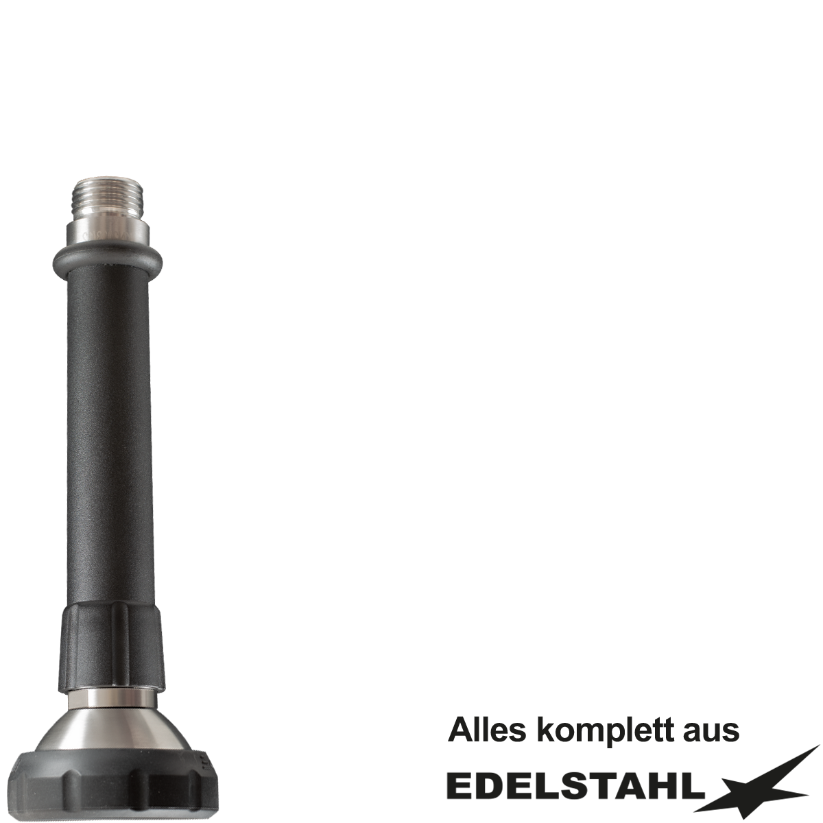 Geschirrspülbrause Edelstahl 1/2"