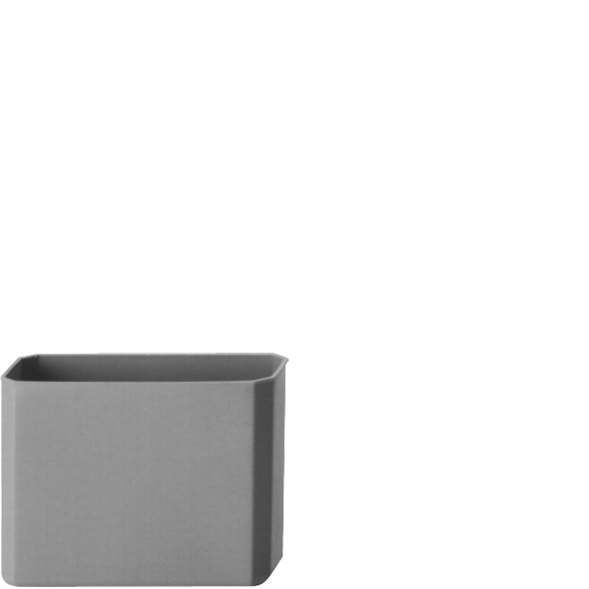 Batteriebox grau 1 Liter