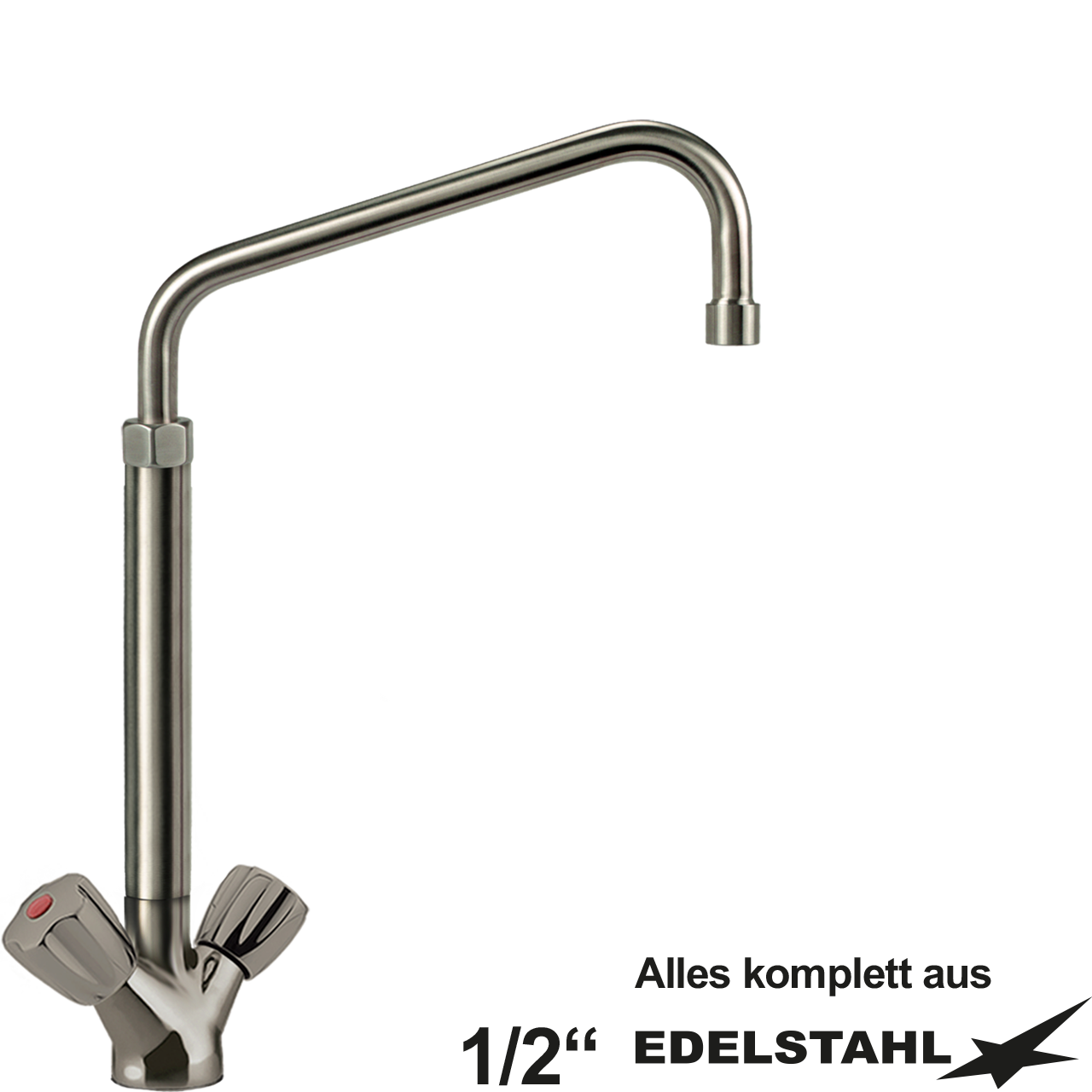 classic Einlochbatterie 1/2"