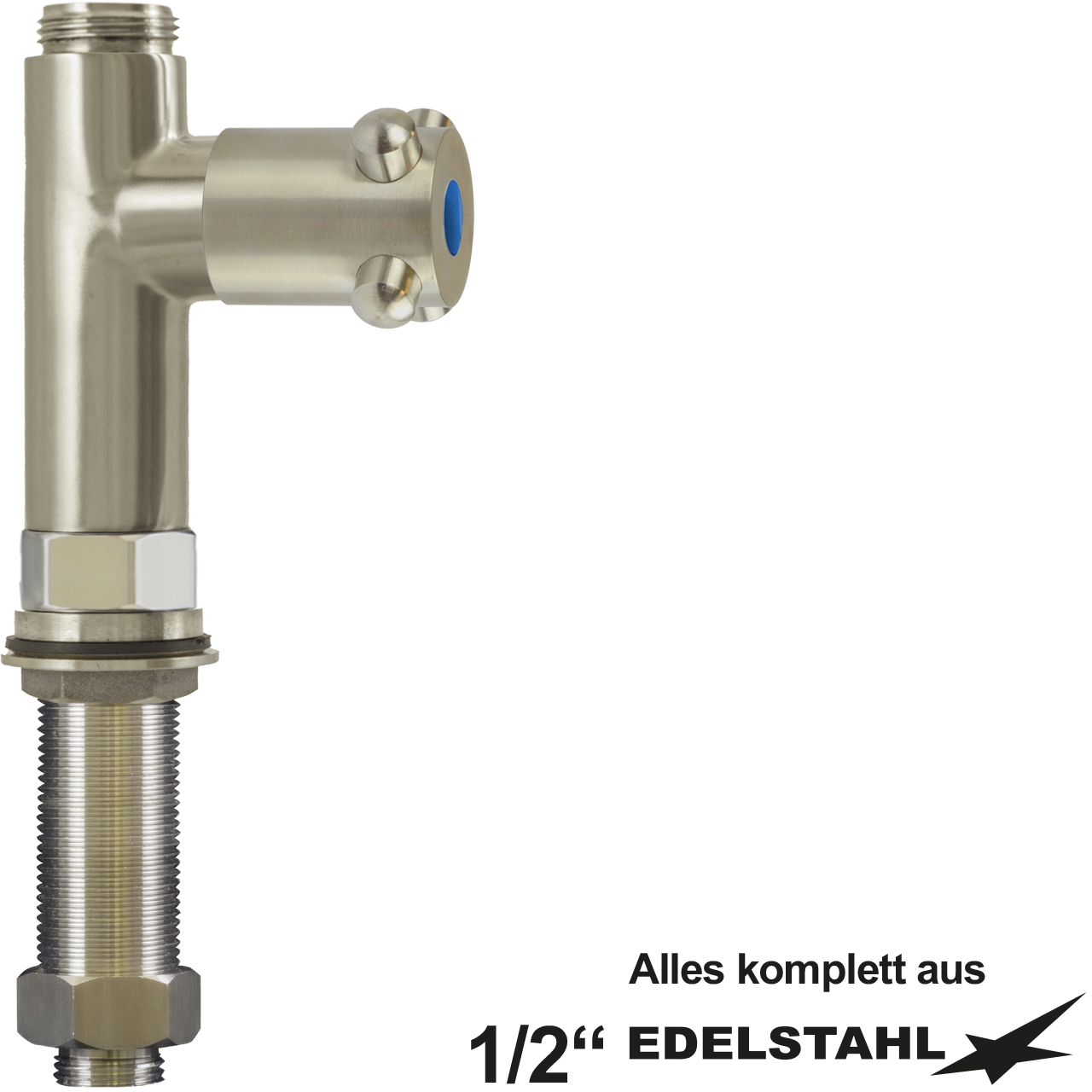 clasix Standventil-Körper V2A 1/2"