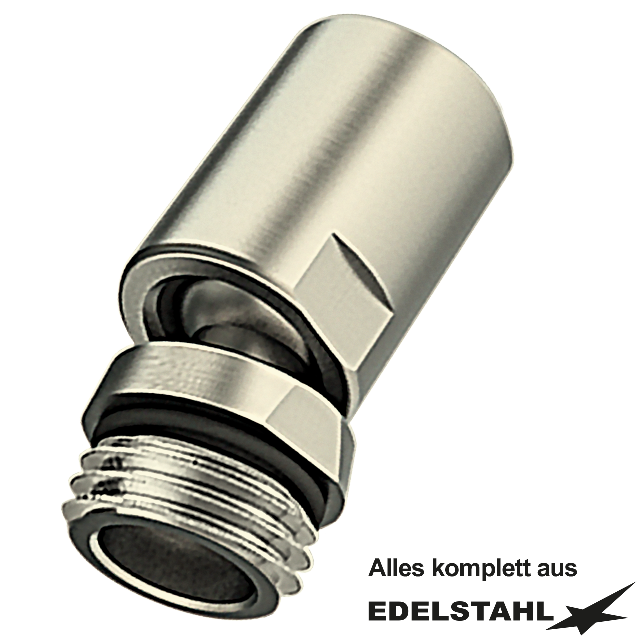 Gelenk-Adapter 1/2" IG x 1/2" AG V2A